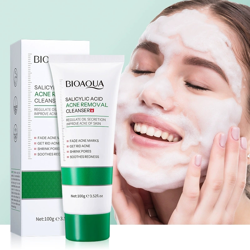 Skincare Bioaqua - 1/2pcs BIOAQUA Salicylic Acid Facial Cleanser