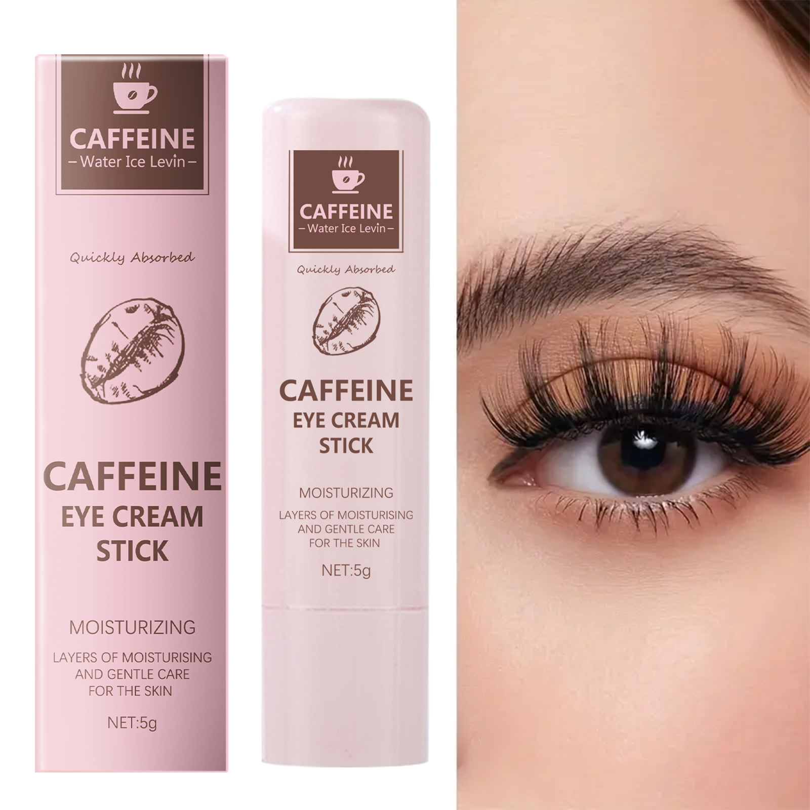 Caffeine Eye Serum - Caffeine eye cream stick nourishes the