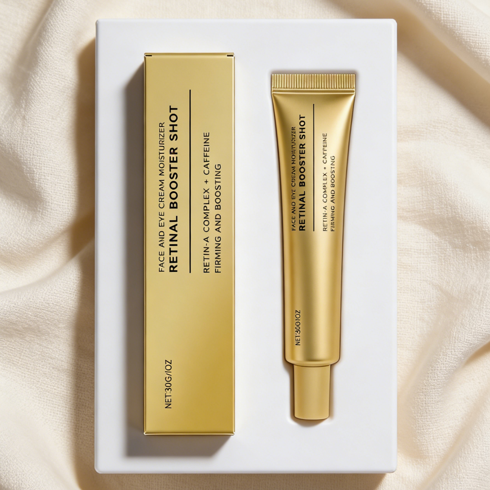 Caffeine Eye Serum - Firming Face Cream with Retinol Strengthening