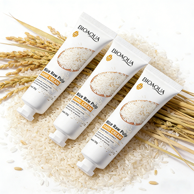 3/5pcs BIOAQUA White Rice Hand - огляд і ціна Skincare Bioaqua