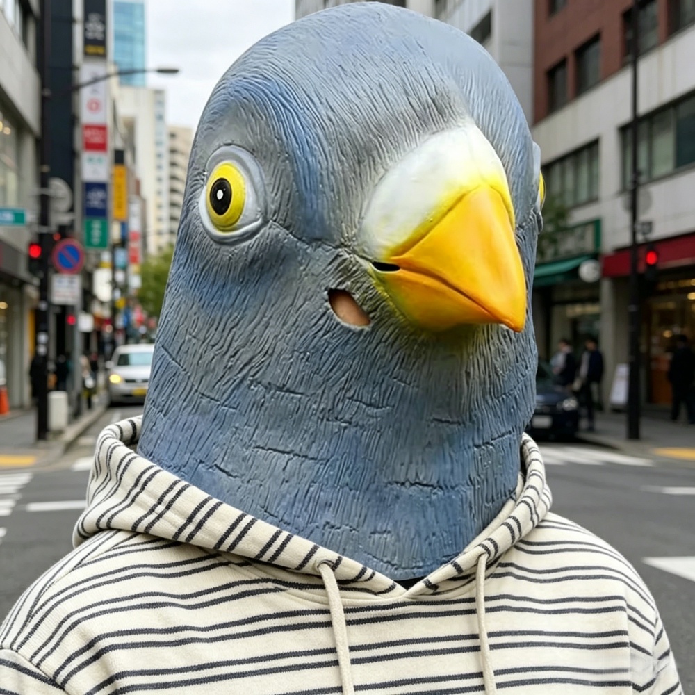 Pigeon mask costume novelty Ha - огляд і ціна Skincare Pigeon