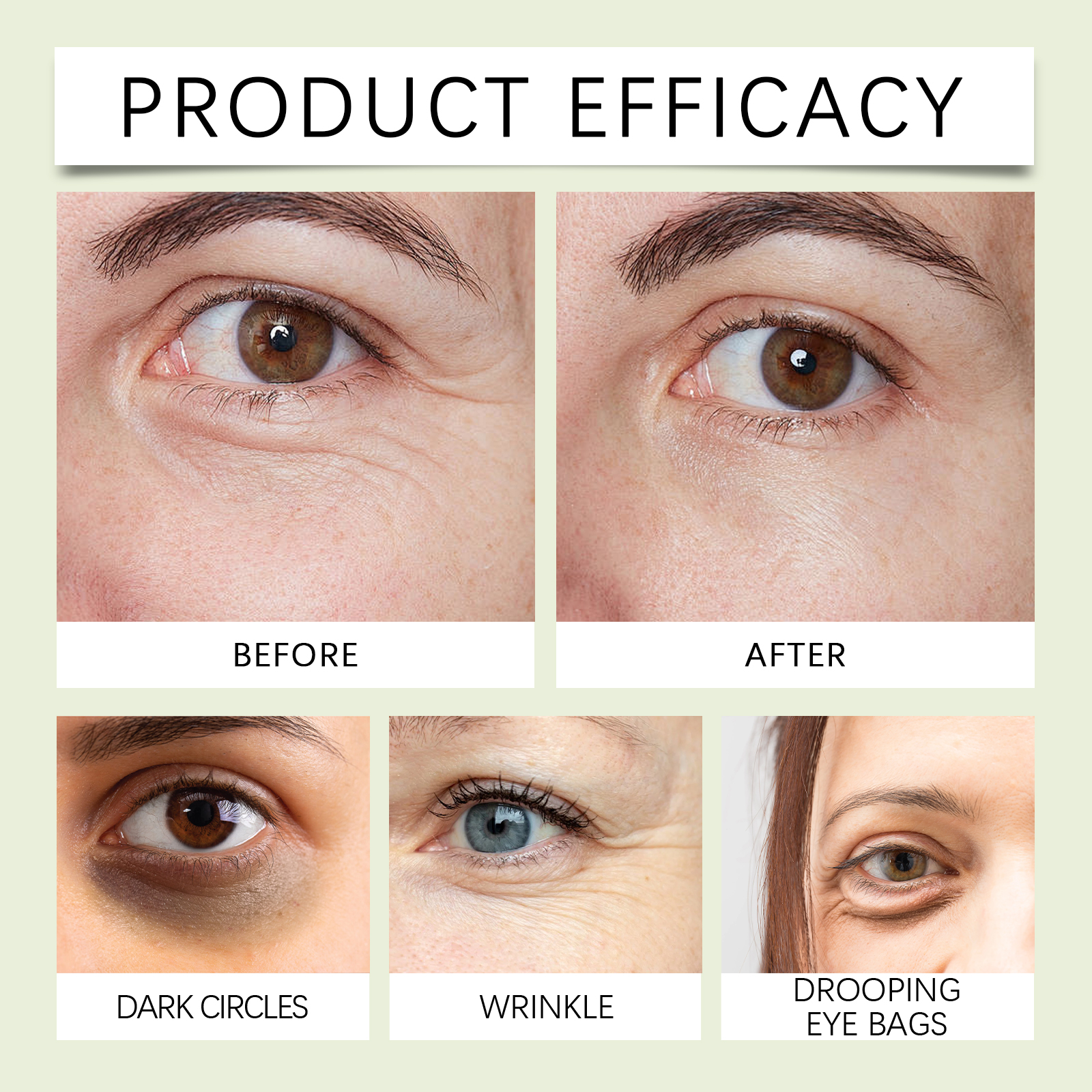 HOYGI Collagen Eye Serum Anti  - огляд і ціна Caffeine Eye Serum