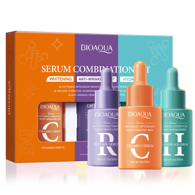 3pcs/set BIOAQUA Vitamin C Ret - огляд і ціна Skincare Bioaqua