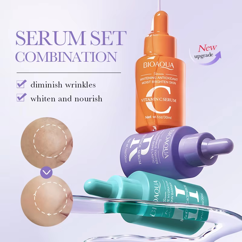 3pcs/set BIOAQUA Vitamin C Ret - огляд і ціна Skincare Bioaqua