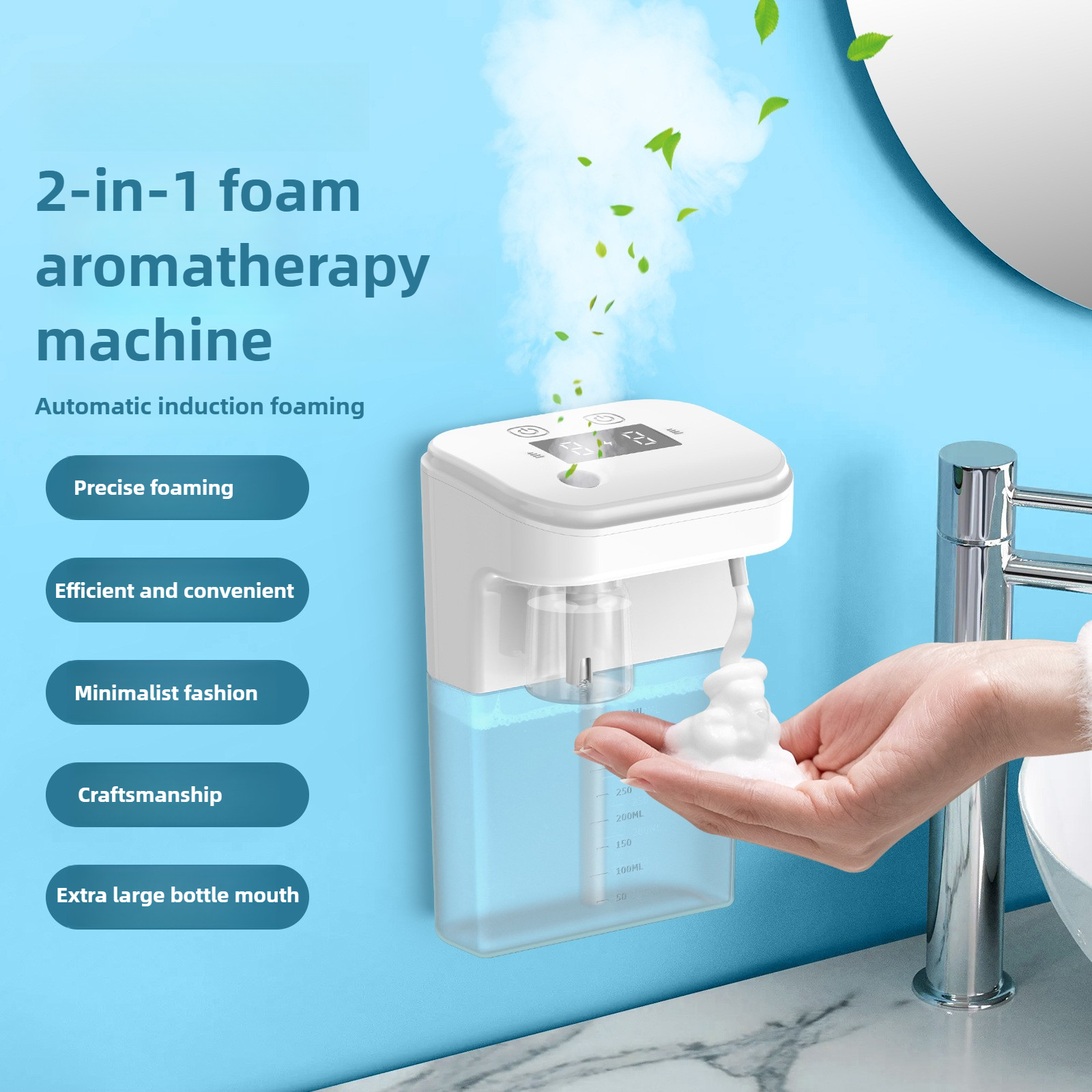 Automatic Soap Dispenser Foam  - огляд і ціна Skincare Viral