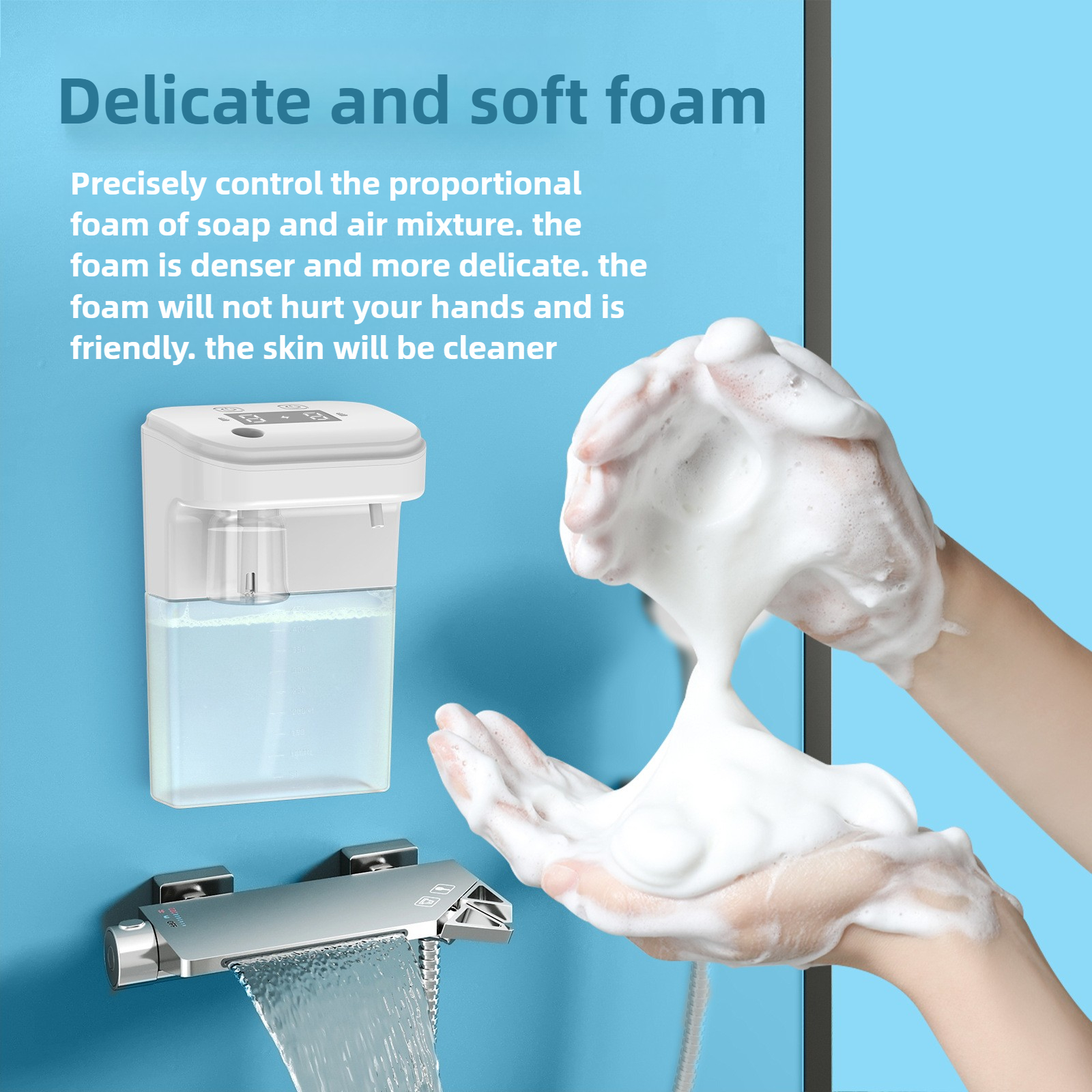 Automatic Soap Dispenser Foam  - огляд і ціна Skincare Viral