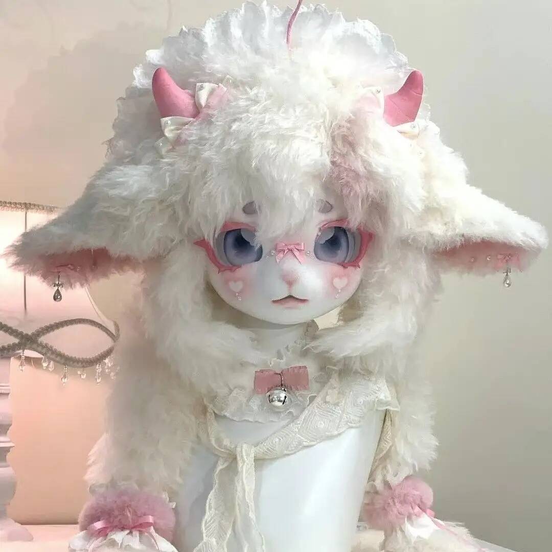 Handmade Kig Fursuit Head, Cut - огляд і ціна Skincare Pink