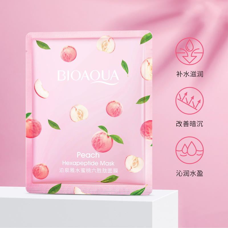 10pcs BIOAQUA Honey Peach Face - огляд і ціна Skincare Bioaqua