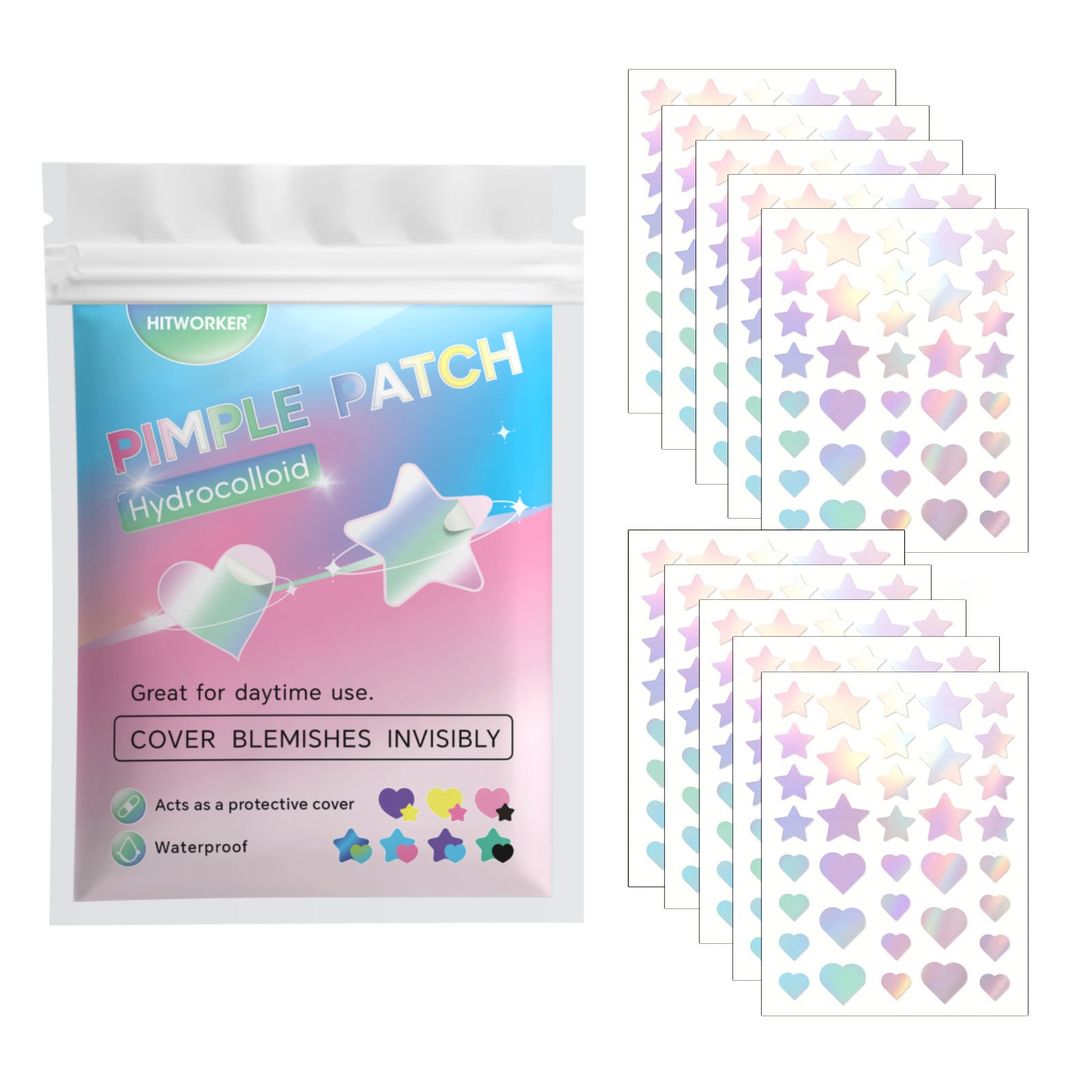 360pcs Colorful Acne Patches – - огляд і ціна Skincare You