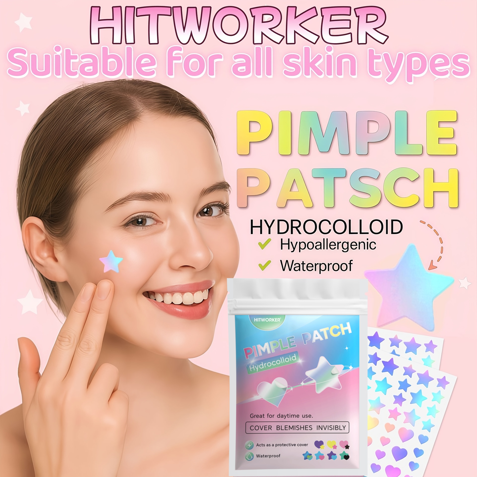 360pcs Colorful Acne Patches – - огляд і ціна Skincare You