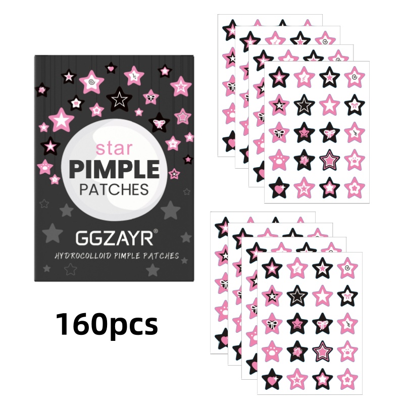 80/160pcs Star Acne Patch Set  - огляд і ціна Skincare You