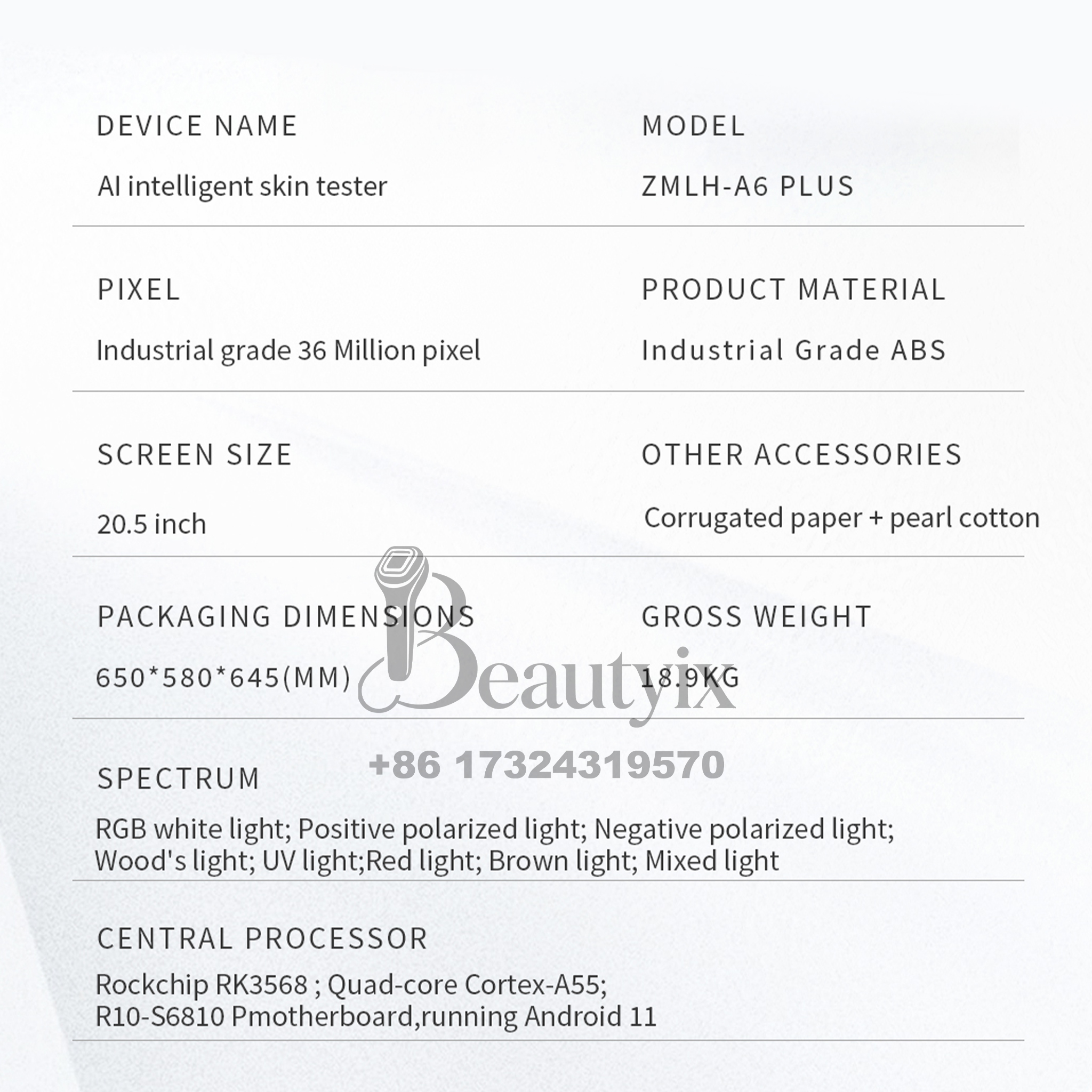 Portable 3D Magic Mirror Facia - огляд і ціна Skincare Ls