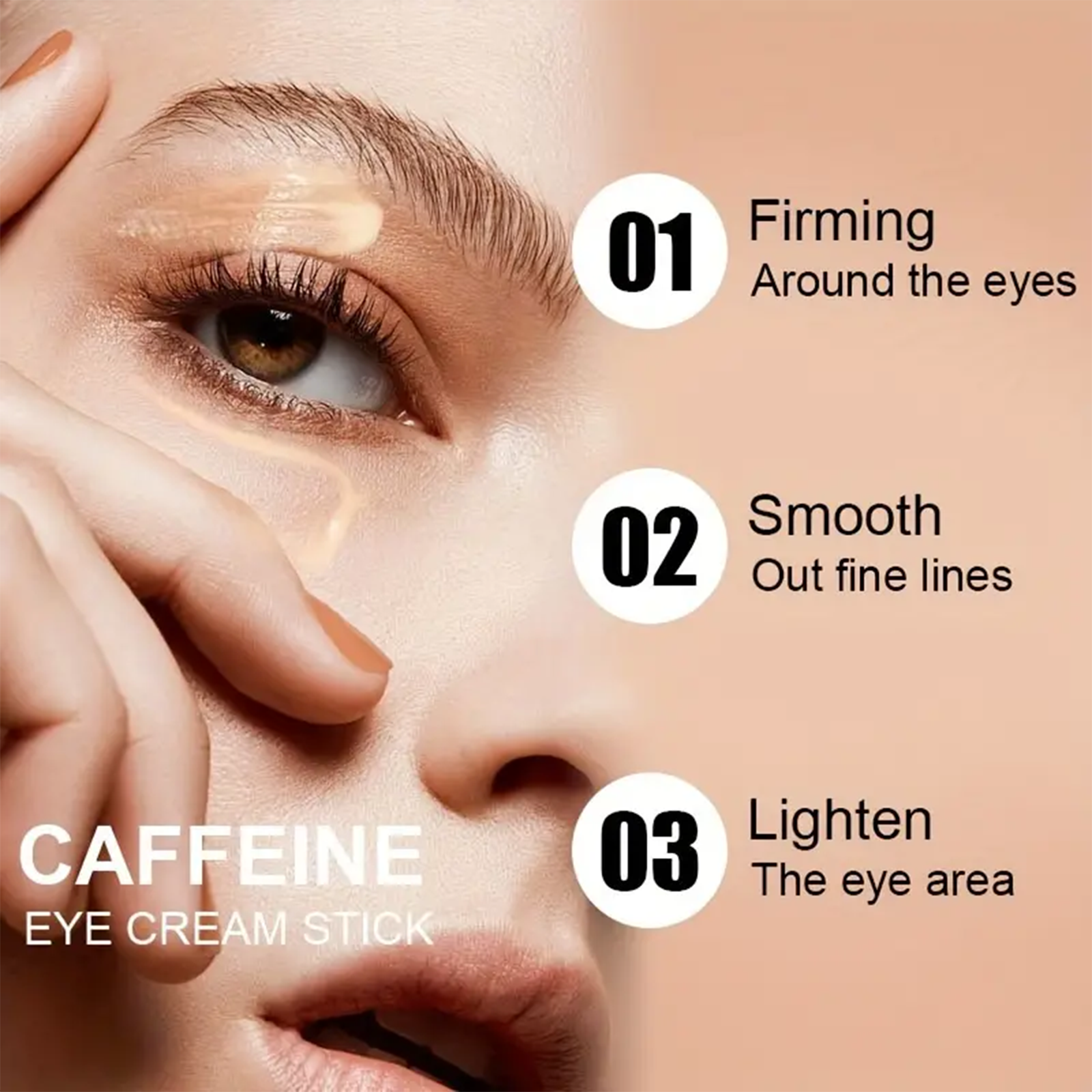 Caffeine eye cream stick nouri - огляд і ціна Caffeine Eye Serum