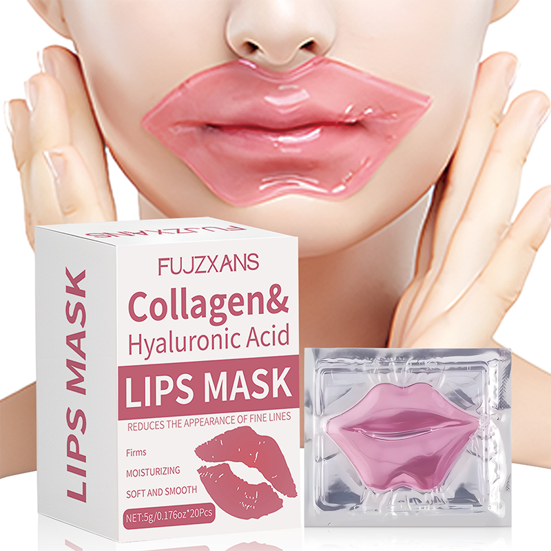 20Pcs/Box Pink Lips Masks Shee - огляд і ціна Skincare Pink