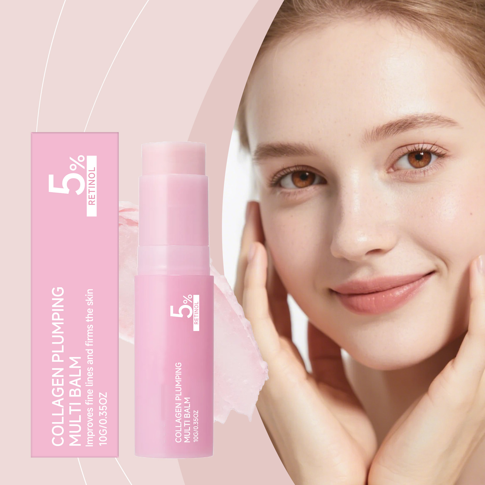 10g Volume Multi Balm Stick Du - огляд і ціна Skincare Pink