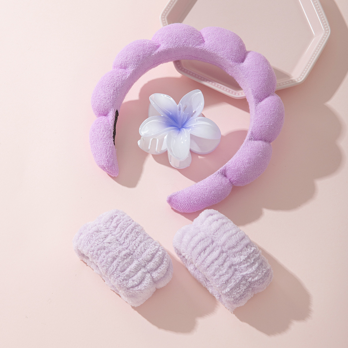 Chic Soft Pink Spa Hair Access - огляд і ціна Skincare Pink