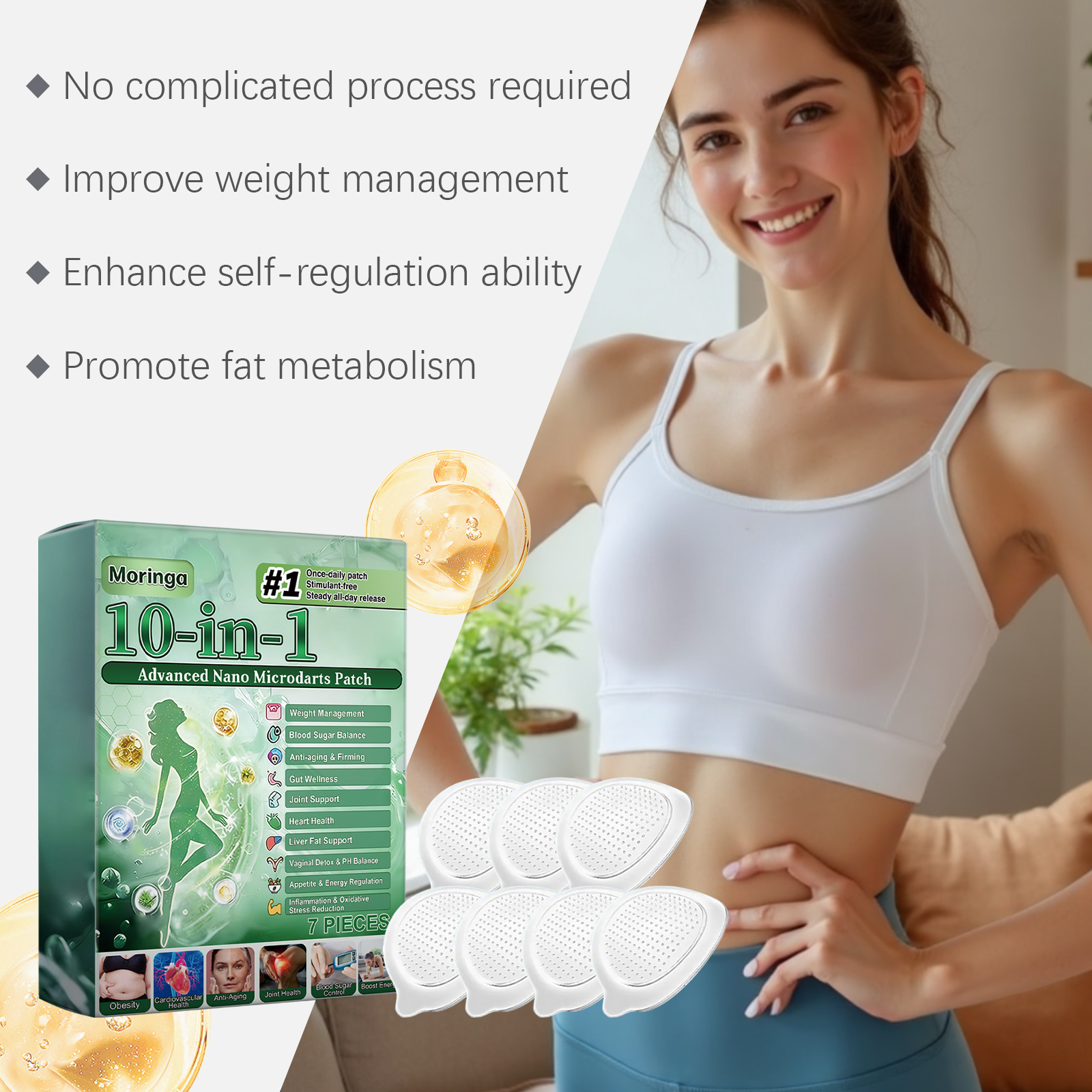 10in1 Moringa Microdart Patch  - огляд і ціна Skincare You