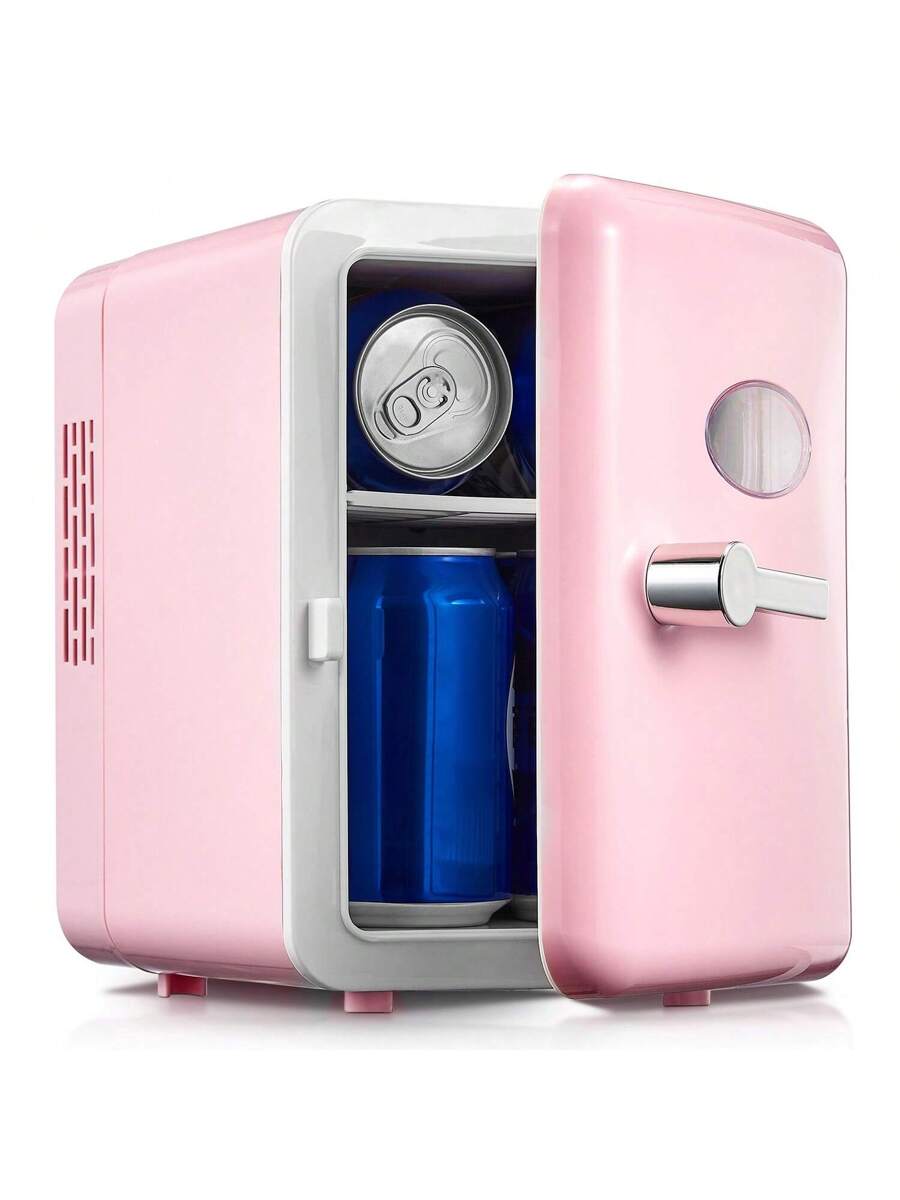 Mini Fridge With Handle 4L Cap - огляд і ціна Skincare Pink