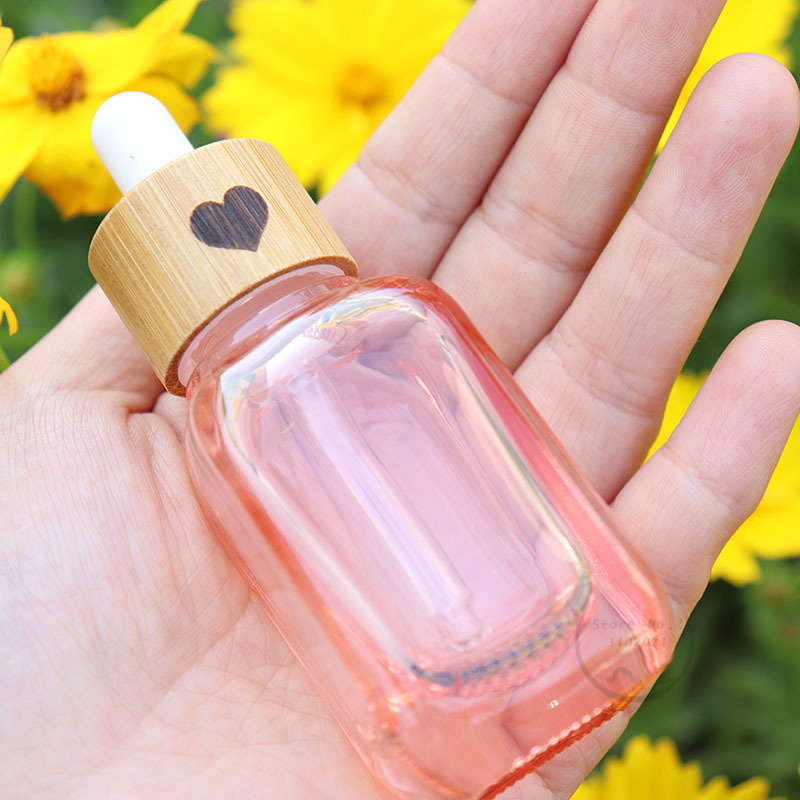 10ml 30ml Dropper Bottle Bambo - огляд і ціна Skincare Pink