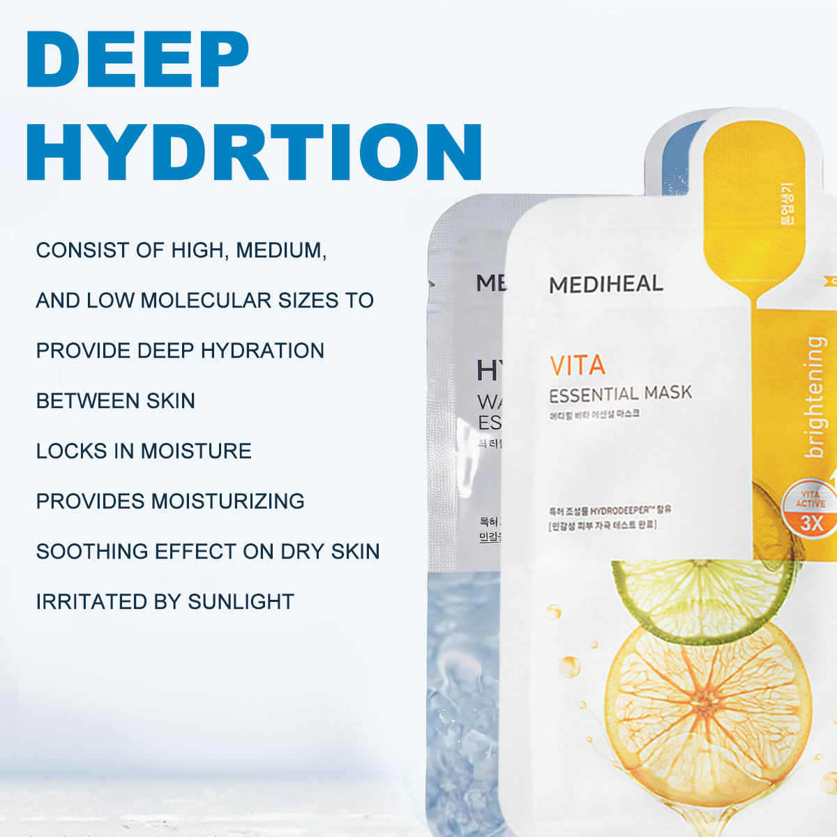 Mediheal Essential Mask 10EA & - огляд і ціна Skincare Ls