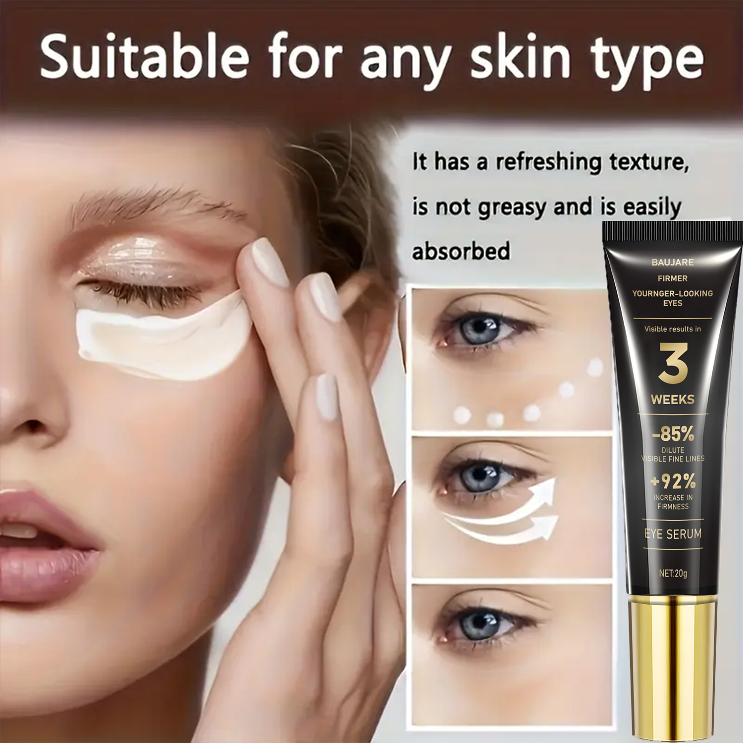 Retinol & Caffeine Eye Serum - - огляд і ціна Caffeine Eye Serum
