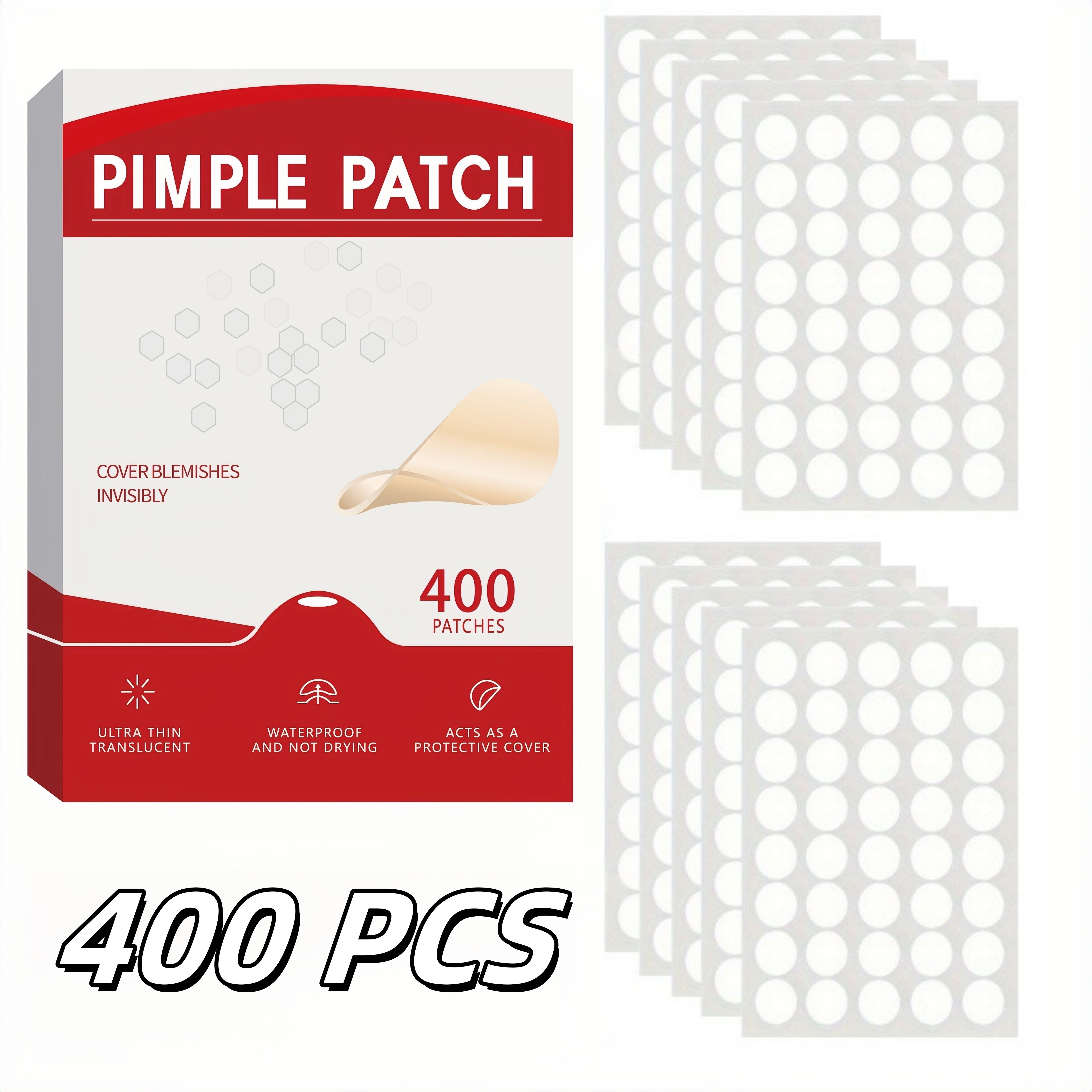 400pcs Acne Patch, Covers Pimp - огляд і ціна Skincare You