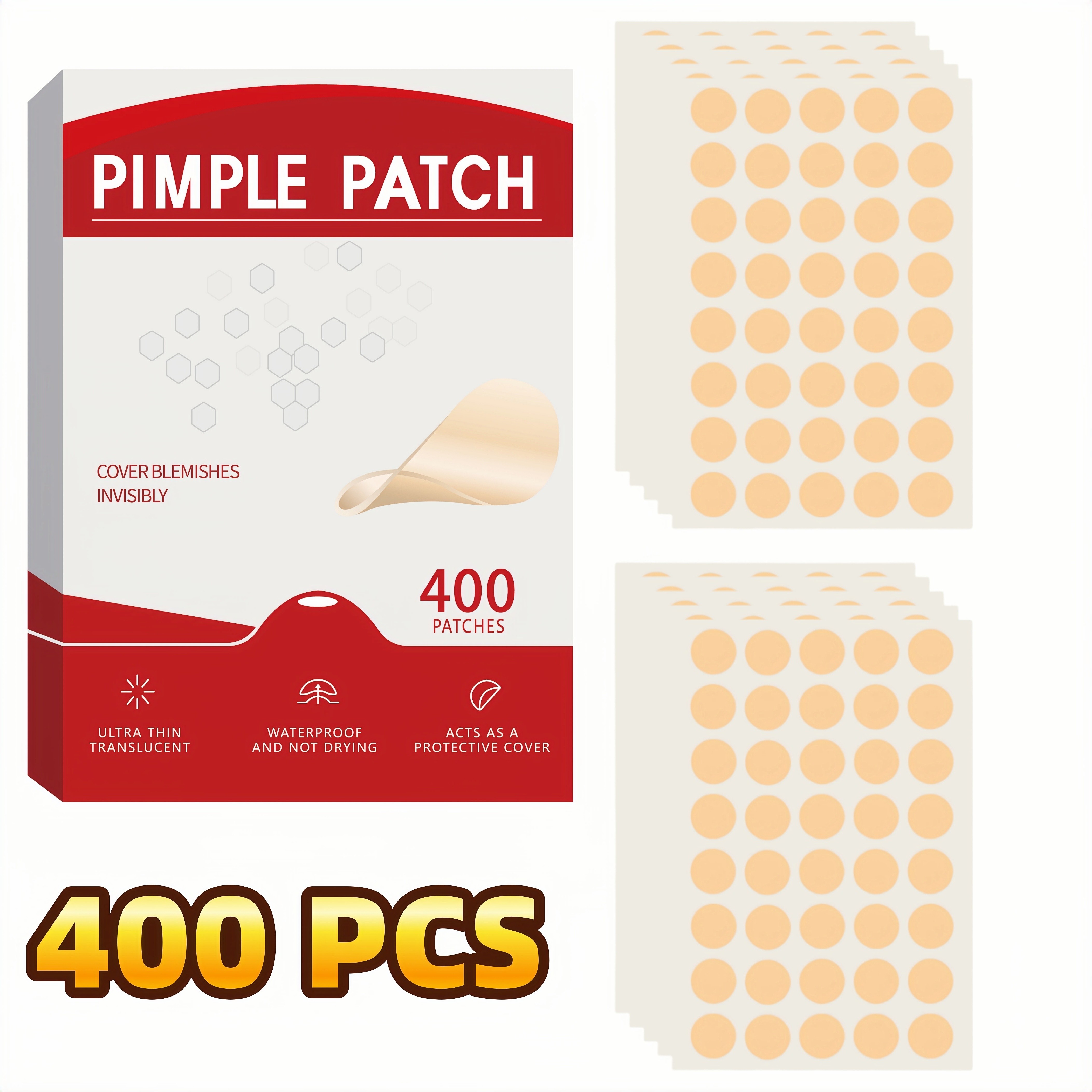 400pcs Acne Patch, Covers Pimp - огляд і ціна Skincare You