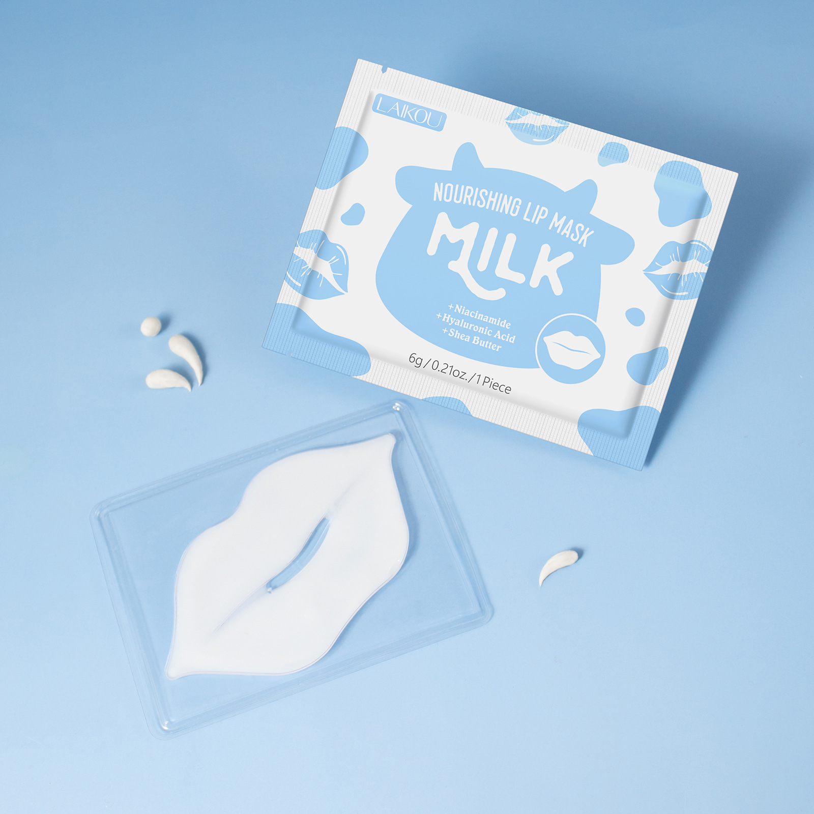 10pcs Milk Collagen Lip Mask L - огляд і ціна Skincare Pink